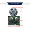 Recordable Sound Module Button Control Sound Chip 8M MP3 WAV Music Voice Player Programmable Board with Speaker for DIY Durable Easy Install.