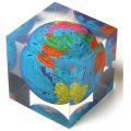 Globe Paper Weight for Desk Usage. 