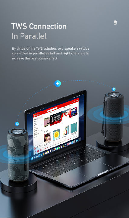 Awei%20Y669%20Outdoor%20TWS%20Waterproof%20Portable%20Bluetooth%20Wireless%20IPX7%20Speaker%20-%20Image%204