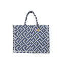 Bag women's sense canvas commuter bag 2024 spring new tote bag original design large capacity handbag foreign temperament.