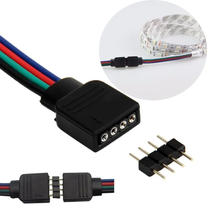 RGB%20LED%20Strip%20Light%20Connector%204%20PIN%20Needle%2010mm%20for%20RGB%20LED%20Strip%20Light%20SMD2835%20SMD5050%20-%20Image%204