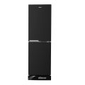 MINISTER M-310 EL Black Compact Refrigerator with Dual Doors and Easy-Clean Features  with Child Safety Lock and Energy Saving with Free Delivery. 
