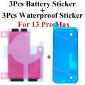 Sticker For iPhone 13 11Pro 12Mini 14 Pro Max X Xs Xr 8 Plus LCD Display Waterproof Bezel Seal Glue + Battery Adhesive Strips. 