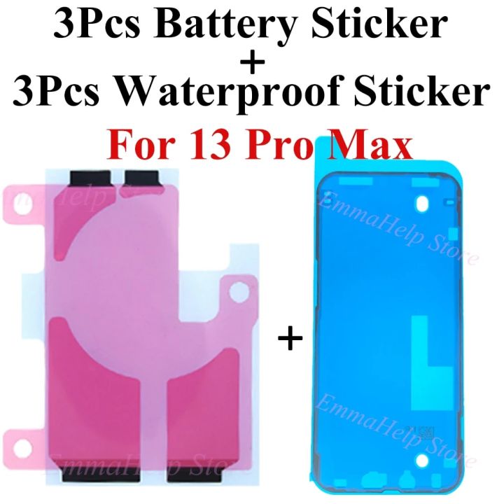 Sticker%20For%20iPhone%2013%2011Pro%2012Mini%2014%20Pro%20Max%20X%20Xs%20Xr%208%20Plus%20LCD%20Display%20Waterproof%20Bezel%20Seal%20Glue%20+%20Battery%20Adhesive%20Strips%20-%20Image%204