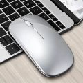 Raton Bluetooth Rechargeable Wireless Mouse 2.4Ghz USB Adapter Dual Mode For Laptop Computer Home Office Desktop Ergonomic Mice. 