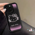 Cute Cartoon Hello Kitty Star English Letter Cover Compatible For Realme C53 C35 C11 C15 6i 5 7i 5s 5i C17 C55 C25 C20 C20A C21Y C25Y C12 C21 C31 C33 C30 Narzo 50A 20 N53 Gradient Purple Case. 
