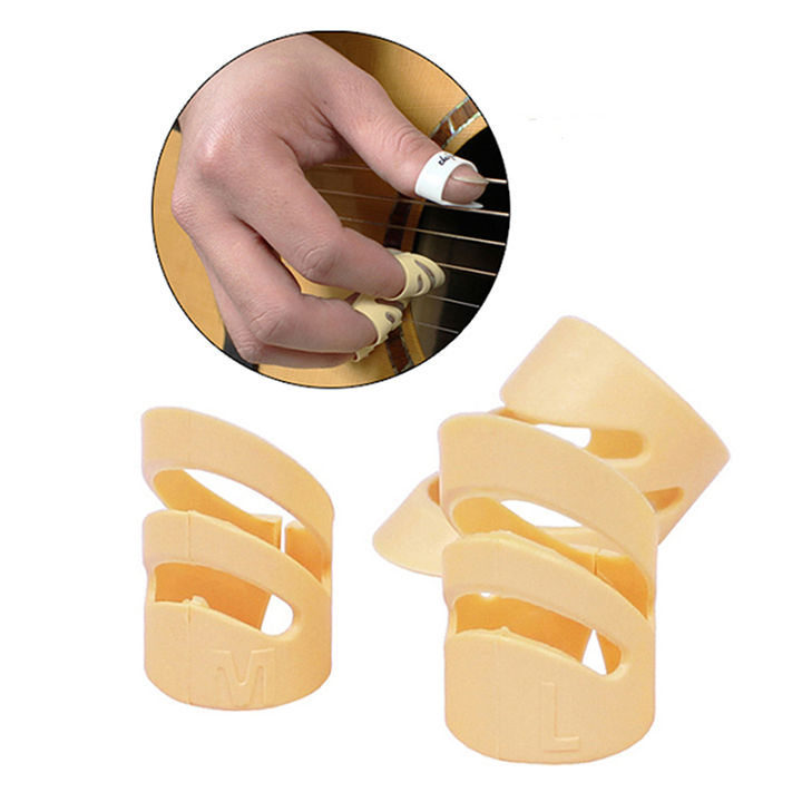 2%20Set%20Of%20Guitar%20Picks%20Electric%20Acoustic%20Guitar%20Ukulele%20Index%20Finger%20Picks%20Alaska%20Pick%20Guitar%20Stringed%20Instrument%20Part%20Accessories,%203%20Pcs%20M%20&%203%20Pcs%20L%20-%20%20yellow%20-%20Image%203