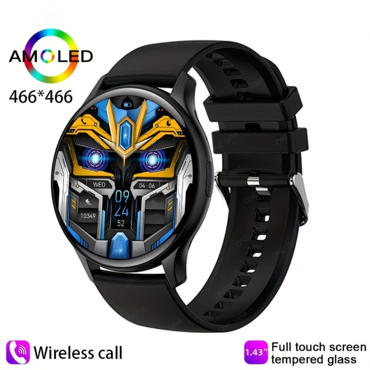 Smart%20Watch%20(Wireless%20Call)%20For%20Women%20Men,%201.43-inch%20AMOLED%20HD%20Display,%20Multi%20Sport%20Modes,%20IP67%20Waterproof,%20Music%20Player%20Sports%20Watch%20-%20Perfect%20For%20Women%20&%20Men!%20-%20Image%208