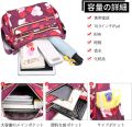 Women's Crossbody Bag Multi-functional Popular Printed Shoulder Bag Lightweight Nylon Messenger Bag.