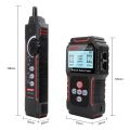 New NF8209S LCD Network Cable Tester Wire Tracker PoECurrent Length cabl RJ45 Cable Tracker multifunctional tester Tool. 