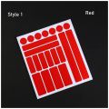 New Reflective Bike Sticker Fluorescent Motor Bicycle Reflector Bike Wheel Rim Night Safty Warning Reflector Film Cycling Decal. 