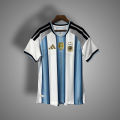 Argentina Home/Away Kit - Player Edition Jersey - Argentina National Team Jersey 2026/27 Season - Premium Version - Knit Jacquad Fabrics - Premium Heat-Applied Polyurethane Logo - Half Sleeve - New Football Jersey - World Cup 2026 Design - Premium.