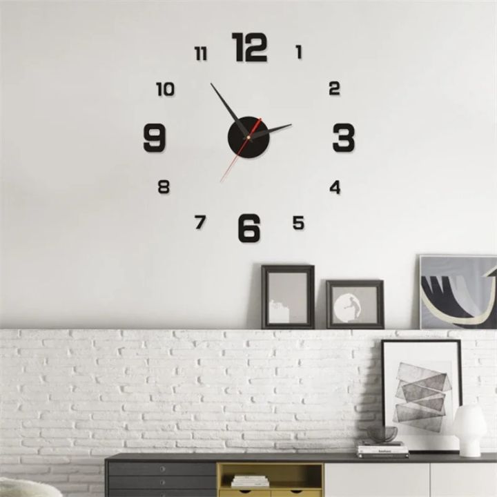 3D%20Luminous%20Wall%20Clock%20Frameless%20Acrylic%20DIY%20Digital%20Clock%20Wall%20Stickers%20Mute%20Clock%20for%20Living%20Room%20Bedroom%20Office%20Wall%20Decor%20-%20Image%203