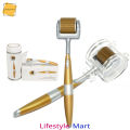 ZGTS Dermaroller Titanium Microneedle Roller 0.25mm/0.5mm/0.75mm/1mm/1.5mm for Skin Care - Premium Facial Roller Tool. 