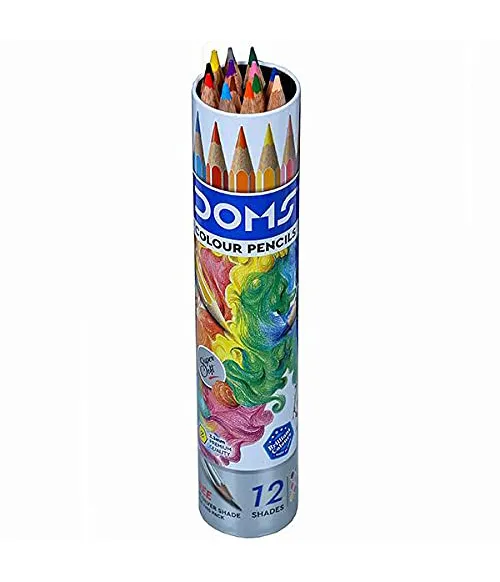 Doms%20Non-Toxic%20Super%20Soft%20Colour%20Pencils%20in%20Round%20Tin%20Box%20-%2012%20Shades%20-%20Image%202