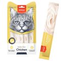 Wanpy Creamy Lickable Cat Treat Tuna Chicken Salmon Crab Shrimp 5X14g pack Different Flavours. 