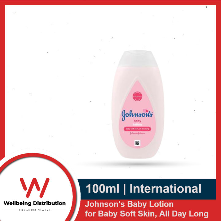 Johnson's Baby Lotion 100ml for Baby Soft Skin All Day Long