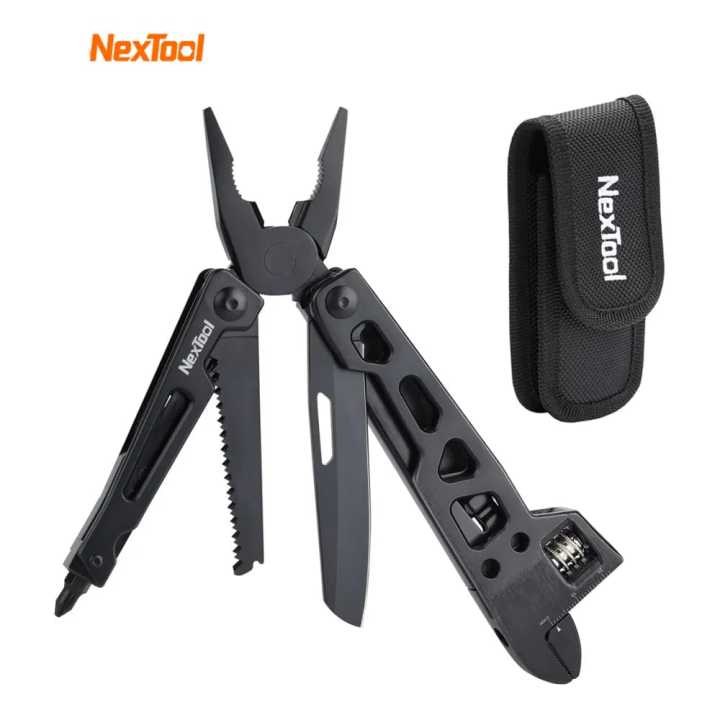 Xiaomi NexTool 9 In 1 Multi-Function wrench k-nife Folding Tool Multi-Purpose Pliers Wood Saw Slotted Screwdriver Kitchen Cutter