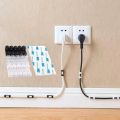 Cable Clips 7 Pcs Organizer Drop Wire Holder Cord Management Self-Adhesive Cable Manager Fixed Clamp Wire Winder.