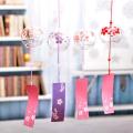 Japanese Glass Wind Chime Bell Garden Ornament Indoor Window Hanging Decor Craft. 
