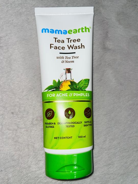 Mamaearth%20Tea%20Tree%20Face%20Wash%20100ml%20Indian%20-%20Image%202