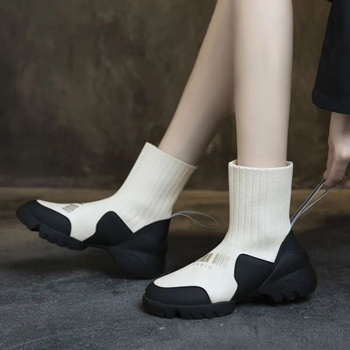 Stretch%20Socks%20Boots%20Female%20Summer2022Annual%20Popular%20Slip-on%20Thick%20Bottom%20Increased%20Lightweight%20Non-Slip%20Breathable%20High-Top%20Casual%20Shoes%20Women%20-%20Image%204