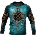 Viking Odin Tattoo 3D Printed Men hoodies Harajuku Fashion Hooded Sweatshirt Autumn Unisex Street hoodie sudadera Streetwear.