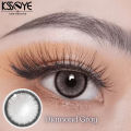 New Ksseye/Eyeshare Diamond/Norko Gray Color Contact Lens With Regular Kit Box For Men and Women. 1 Pair Ksseye/Eyeshare Color Contact Lens For Eye Makeup and Cosmetics. Ksseye/Eyeshare Diamond Series. #norkogray. 
