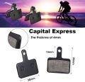 Hydraulic oil break 2 Pcs Bike Brake Pads (Semi Metallic Pads)bicycle brake shoe. 