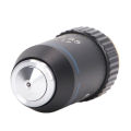 High Power Microscope Lens, Achromatic Objective Chrome Plated Brass for Biology.