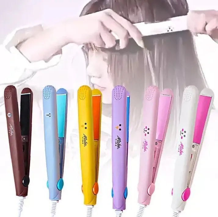 Mini%20Hair%20Straightener%20Multicolor%20Flat%20Iron%20Curler%20Ceramic%20Tourmaline%20Plate%20Easy%20Use%20And%20Carry%20Pocket%20Curling%20Styling%20Tool%20-%20Image%202