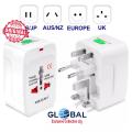 Multi Pin Socket international Adapter, Travel Adapter Plug universal compatible over 150 Countries. 