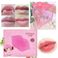 BIOAQUA Plumper Crystal Collagen Lip Mask Pads Moisture Essence Anti Ageing Wrinkle Patch Pad Gel Lips Enhancer Care-5pcs. 