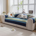 New ins-style sofa cushion Four seasons universal non-slip cotton and linen sofa cushion, thickened sofa cover, backrest towel cover. 