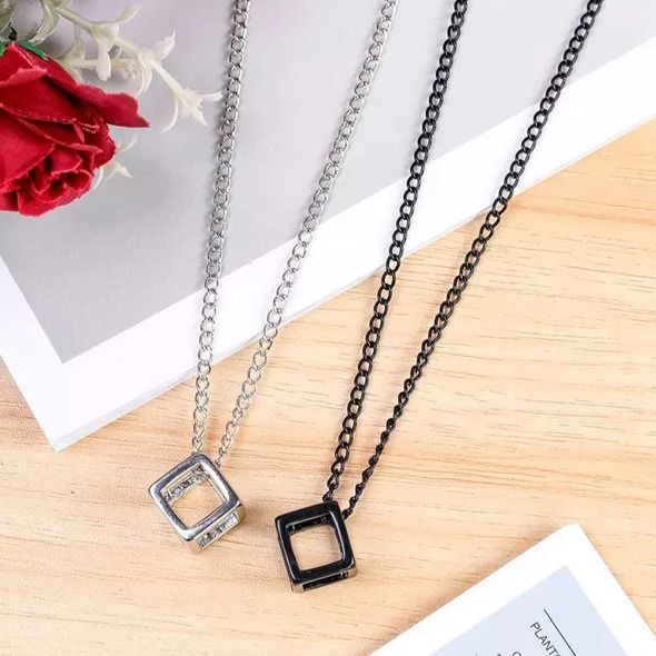 New Modal Vertical Bar Fashion Necklace for Men