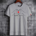 Pink &White Fashionable Tops Ladies Short Sleeve Casual Girls Print New T-Shirt For Women - T Shirt For Women. 