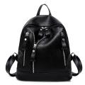 Women Backpack Fashion Casual PU Leather Ladies Teenager Girl School Bag Leather for Travelling Fash.