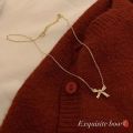Fashion Necklace for Women Adjustable Zinc Alloy Chain for Engagement, Wedding, and Party. 