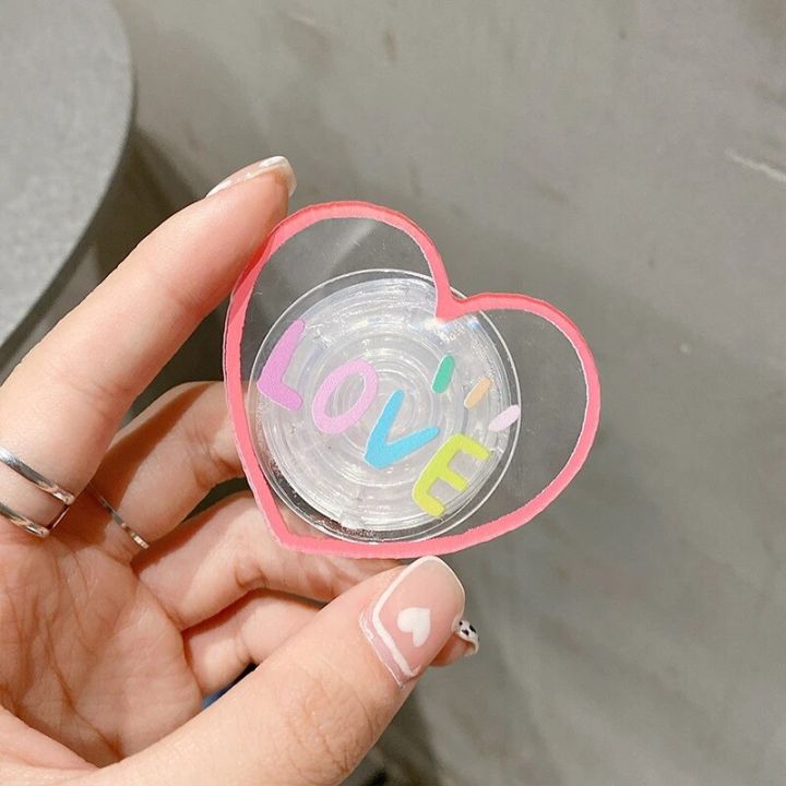 INS%20Korean%20Cute%20Rabbit%20Transparent%20Phone%20Grip%20Tok%20Griptok%20Holder%20Ring%20For%20iPhone%2015%20Accessories%20Lovely%20Phone%20Stand%20Socket%20Holder%20-%20Image%205