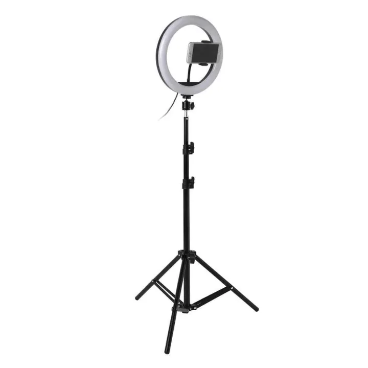 10"%20Ring%20Light%20Studio%20SET%20for%20Youtuber/Facebook%20live%5C%20TikTok%20Video%20with%20200cm%20Stand%20-%20Image%204