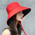 2023 Fashion fisherman hat womens outdoor shade bucket hats wild tide cap cotton bucket caps for men casquette.
