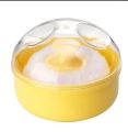 Baby soft Face Powder Puff Sponge Box Case container - Multicolor. 