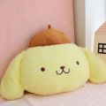 Sanrio Kawaii Pom Pom Purin Plush Toy Stuffed Animals Dog Soft Pillow Pompompurin Doll Cute Room Decor Anime Peluche Toy Gift.