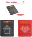 Magnetic Drawing Board Magnetic Pads - Erasable Magna Doodle Writing Drawing Pad for Kids - Includes a Pen & 10 Pattern Cards (380 Magnets).