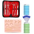 Complete Suture Kit for Students,Including Silicone Suture Pad and Suture Tool Practice Suture Kit for Suture Training. 
