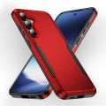 Pioneer Armor Heavy Duty PC + TPU Phone Case For Samsung Galaxy S24 Ultra 5G/Samsung Galaxy S24 5G/Samsung Galaxy S24+ 5G. 