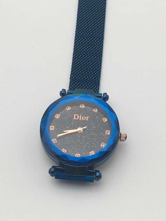 Dior%20Elegant%20Lady%20Analog%20Wrist%20Watch%20with%20Magnetic%20Closure%20Milanese%20Magnet%20Buckle%20Quartz%20Chain%20Watch%20-%20Image%203