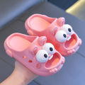 Summer Cartoon Children's Slippers Girl Kid Home Shoes Flip Flops Baby Boy Slippers for Children Beach Antislip Thick Sole Slide.