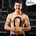 20 kg Power Twister Bar Arm Shoulder Builder Spring Exercise.