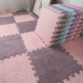 【Innovative】 EVA Mat Stitching Suede Floor Mat Home Bedroom Puzzle Foam Carpet. 